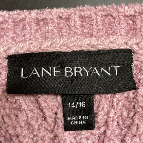 Lane Bryant mid weight sweater. Pinkish size 14/16. (PP4) - Picture 9 of 10